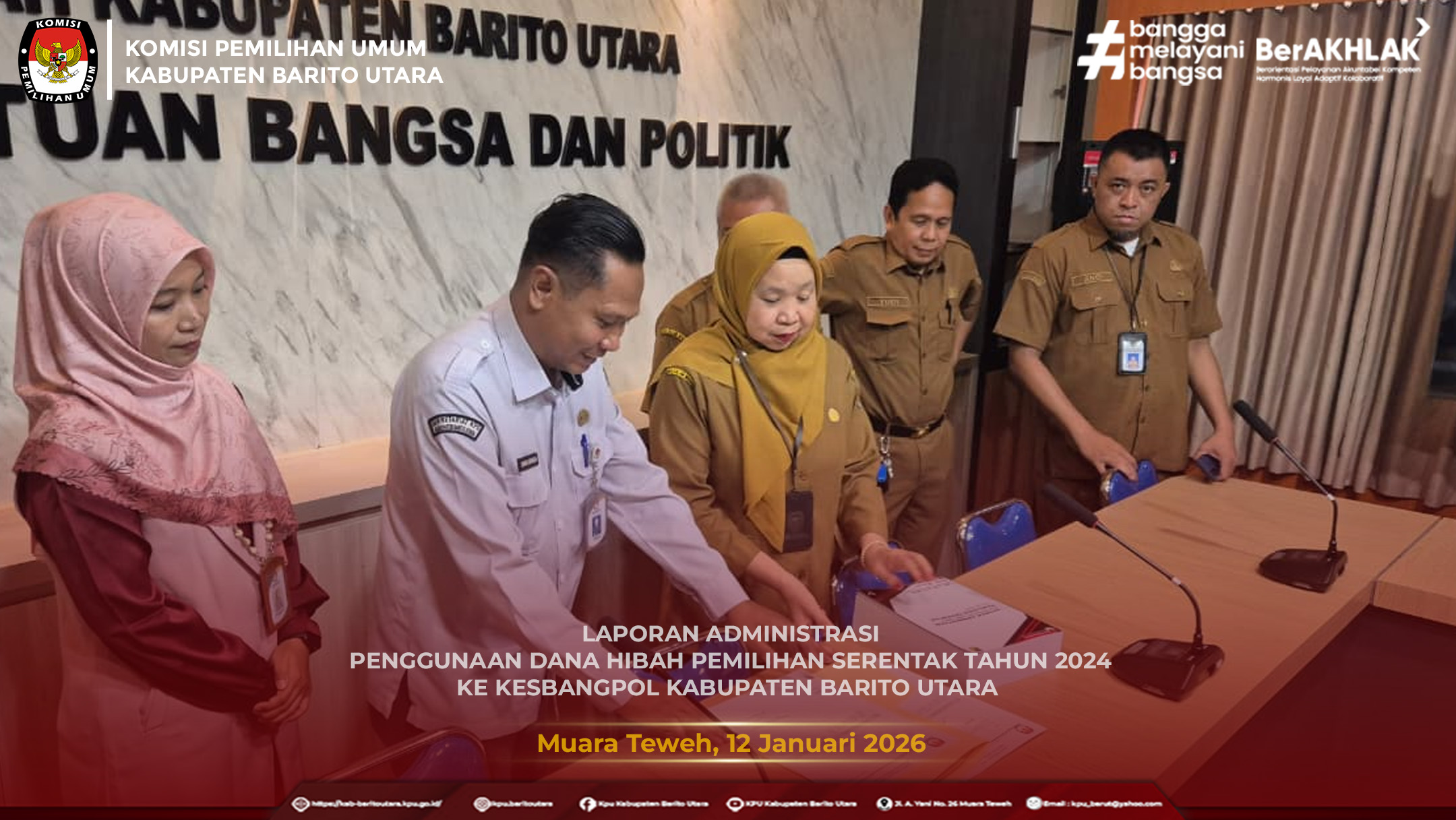 LAPORAN ADMINISTRASI PENGGUNAAN DANA HIBAH PEMILIHAN SERENTAK TAHUN 2024